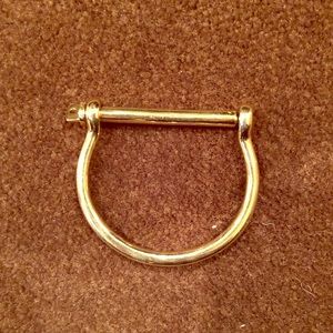 Beautiful gold Miansai Screw Cuff Bracelet!